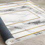 Conceptum Alfombra de Terciopelo Els2384 Multicolor 80 x 120 cm